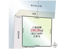 【千葉県/柏市大室】千葉県柏市大室 区画図