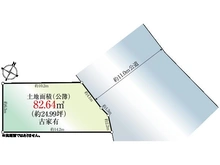 【東京都/板橋区前野町】板橋区前野町3丁目 土地 区画図