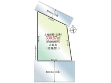 【神奈川県/相模原市緑区橋本】相模原市緑区橋本8丁目 土地 区画図