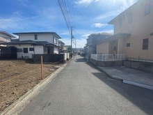 【神奈川県/大和市上和田】神奈川県大和市上和田 前面道路2区画全景