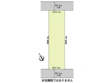 【神奈川県/相模原市中央区清新】相模原市中央区清新5丁目 土地 区画図
