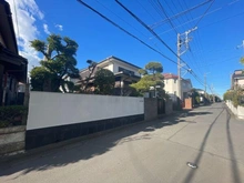 【神奈川県/藤沢市片瀬山】藤沢市片瀬山4丁目 土地 前面道路
