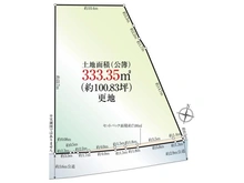 【神奈川県/逗子市逗子】逗子市逗子6丁目 土地 区画図