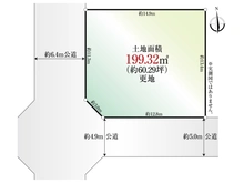【神奈川県/横浜市金沢区富岡西】横浜市金沢区富岡西6丁目 土地 区画図