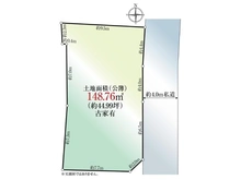 【神奈川県/鎌倉市雪ノ下】鎌倉市雪ノ下3丁目 土地 区画図