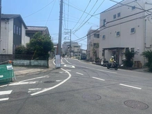 【神奈川県/鎌倉市材木座】神奈川県鎌倉市材木座6丁目 北西側道路