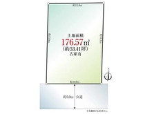 【神奈川県/鎌倉市笛田】鎌倉市笛田5丁目 土地 区画図