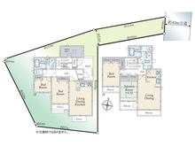 【東京都/文京区千駄木】文京区千駄木1丁目 土地 区画図