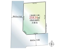 【神奈川県/横浜市保土ケ谷区境木本町】横浜市保土ケ谷区境木本町 土地 区画図