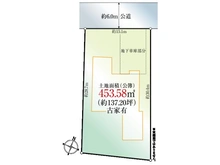 【大阪府/吹田市藤白台】吹田市藤白台4丁目 土地 区画図