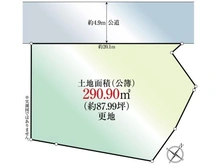 【兵庫県/西宮市苦楽園一番町】兵庫県西宮市苦楽園一番町 区画図