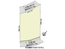 【兵庫県/宝塚市雲雀丘】宝塚市雲雀丘1丁目 土地 区画図