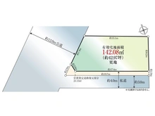 【東京都/板橋区徳丸】板橋区徳丸2丁目 土地 区画図