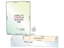 【兵庫県/芦屋市浜町】兵庫県芦屋市浜町 区画図