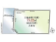 【東京都/世田谷区代沢】東京都世田谷区代沢5丁目 区画図