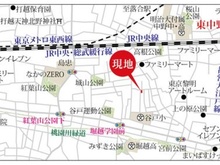 【東京都/中野区中野】東京都中野区中野1丁目 地図