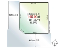 【東京都/練馬区大泉学園町】練馬区大泉学園町6丁目 土地 区画図