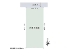 【愛知県/名古屋市西区城西】名古屋市西区城西5丁目 土地 区画図
