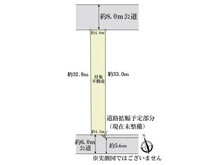 【愛知県/名古屋市東区筒井】名古屋市東区筒井2丁目 土地 区画図