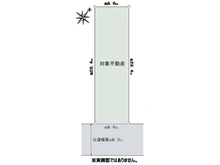 【愛知県/名古屋市名東区平和が丘】名古屋市名東区平和が丘4丁目 土地 区画図
