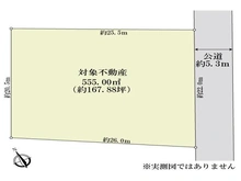 【愛知県/名古屋市千種区南ケ丘】名古屋市千種区南ケ丘1丁目 土地 区画図