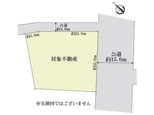 【愛知県/名古屋市千種区千種】名古屋市千種区千種1丁目 土地 区画図