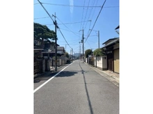 【京都府/京都市北区上賀茂畔勝町】京都府京都市北区上賀茂畔勝町 前面道路（西側を望む）