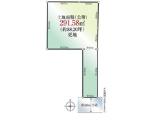 【京都府/京都市西京区樫原角田町】京都府京都市西京区樫原角田町 区画図