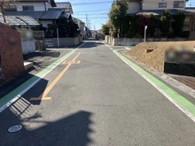 【埼玉県/さいたま市西区プラザ】さいたま市西区プラザ　土地 前面道路