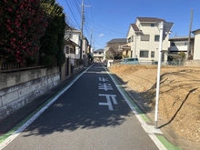 【埼玉県/さいたま市西区プラザ】さいたま市西区プラザ　土地 前面道路