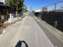 【埼玉県/八潮市大字大瀬】八潮市大字大瀬　土地 前面道路