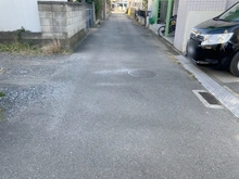 【埼玉県/さいたま市南区鹿手袋】さいたま市南区鹿手袋7丁目　土地 前面道路
