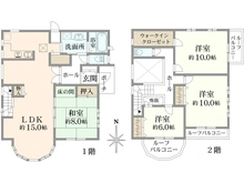 【埼玉県/さいたま市浦和区仲町】さいたま市浦和区仲町4丁目　古家付土地 区画図