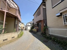 【埼玉県/新座市石神】新座市石神五丁目　売地 前面道路