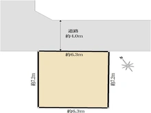 【埼玉県/新座市石神】新座市石神五丁目　売地 区画図