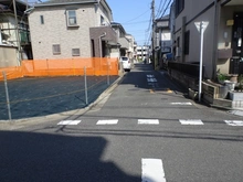 【東京都/江戸川区一之江】江戸川区一之江6丁目 売邸宅地 前面道路