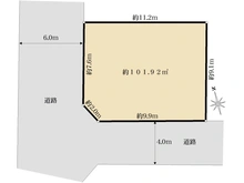 【東京都/江戸川区一之江】江戸川区一之江6丁目 売邸宅地 区画図