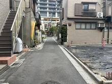 【東京都/北区上十条】北区上十条2丁目　売地 前面道路