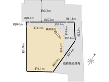 【東京都/北区上十条】北区上十条2丁目　売地 区画図