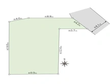 【東京都/大田区南馬込】大田区南馬込3丁目　売地 区画図