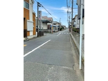 【神奈川県/平塚市東中原】平塚市東中原2丁目　土地 前面道路