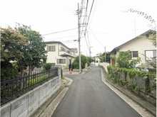 【神奈川県/横浜市港北区篠原北】横浜市港北区篠原北一丁目売地 前面道路
