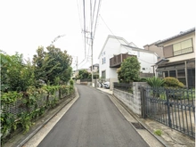 【神奈川県/横浜市港北区篠原北】横浜市港北区篠原北一丁目売地 前面道路