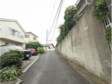 【神奈川県/横浜市港北区篠原北】横浜市港北区篠原北一丁目売地 前面道路