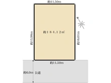 【東京都/町田市能ヶ谷】町田市能ヶ谷4丁目　千都の杜　売地 区画図