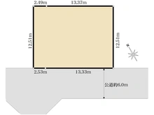 【東京都/町田市三輪緑山】町田市三輪緑山2丁目　土地 区画図