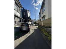 【神奈川県/横浜市神奈川区三ツ沢下町】神奈川区三ツ沢下町　売地 前面道路