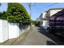 【神奈川県/茅ヶ崎市松が丘】茅ヶ崎市松が丘1丁目　土地 前面道路