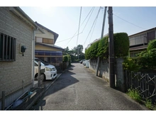 【神奈川県/茅ヶ崎市松が丘】茅ヶ崎市松が丘1丁目　土地 前面道路