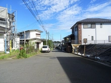 【神奈川県/横浜市旭区今宿】横浜市旭区今宿1丁目　売地 前面道路